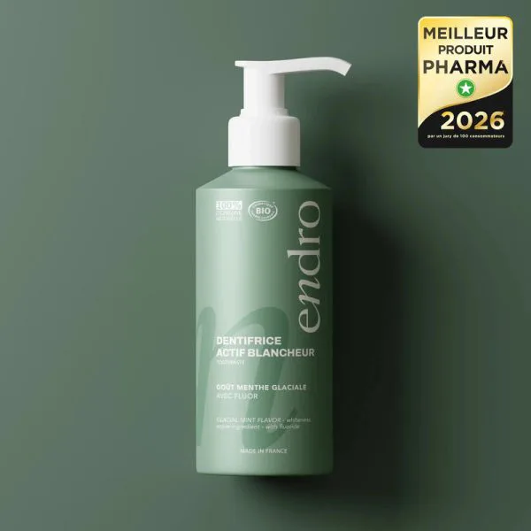 Dentifrice actif blancheur gout menthe glaciale - Épure Aura