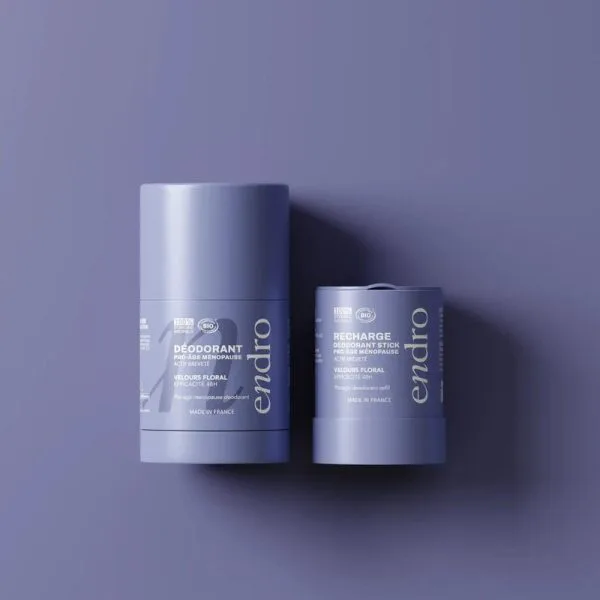Duo deodorant stick recharge 48h pro age menopause - Épure Aura