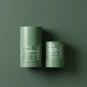Duo deodorant stick recharge mixte 48h parfum fraicheur vegetale - Épure Aura