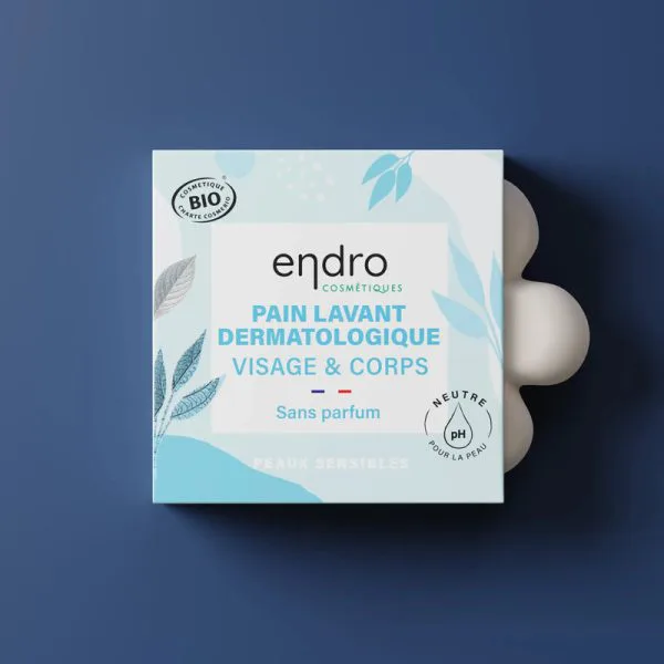 Pain lavant dermatologique sans parfum - Épure Aura