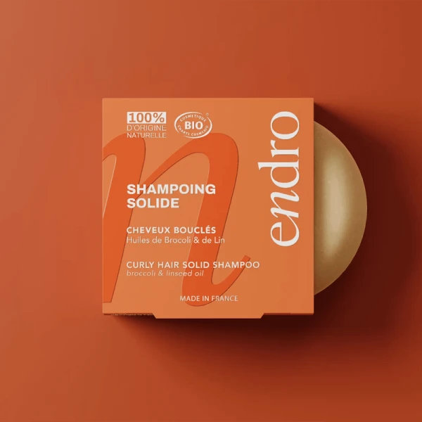 Shampoing solide cheveux boucles - Épure Aura